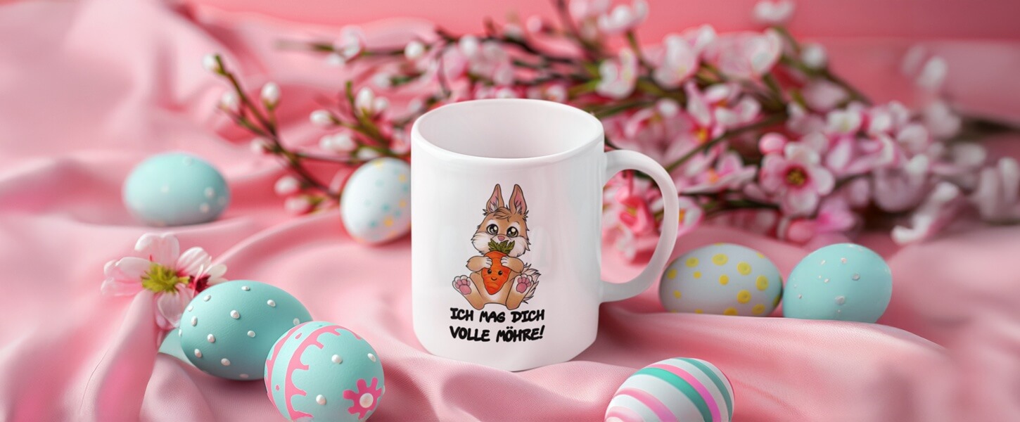 Tassen mit Motiven und Sprüchen gestalten