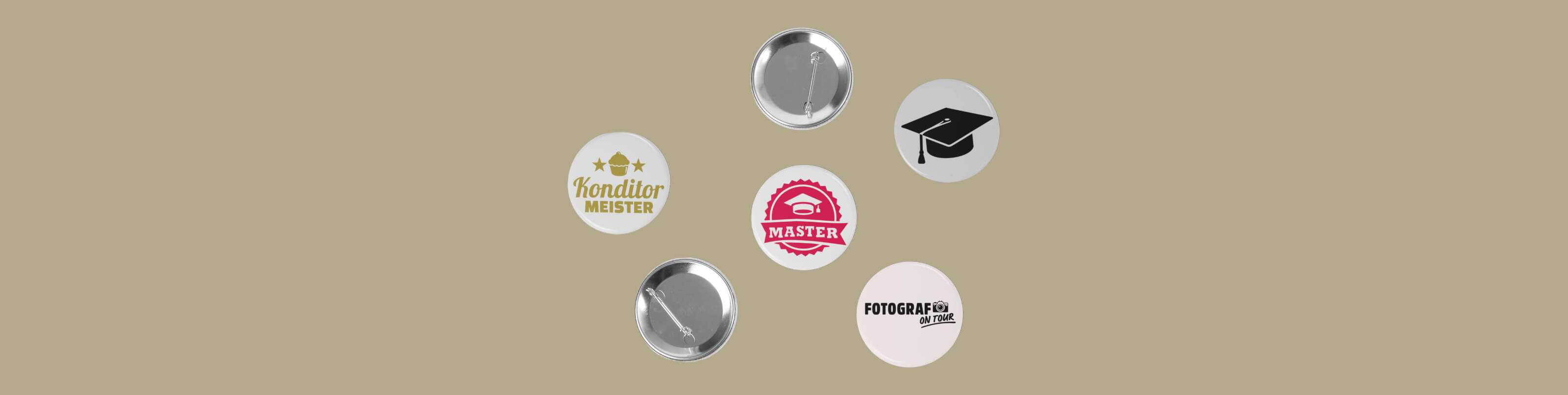 Buttons selbst gestalten