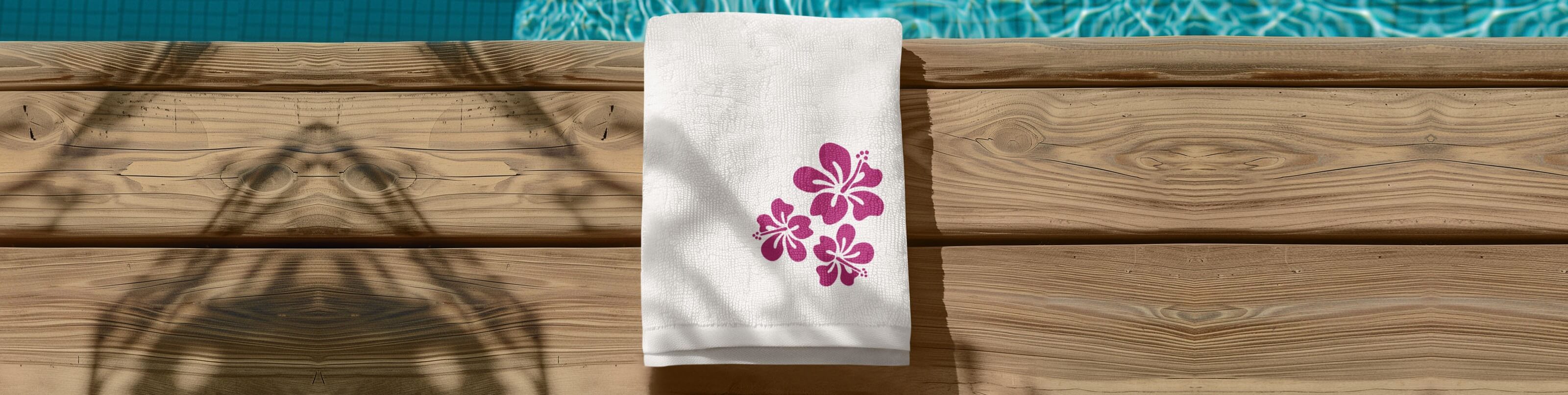 Handtuch selbst gestalten Handtücher bedrucken