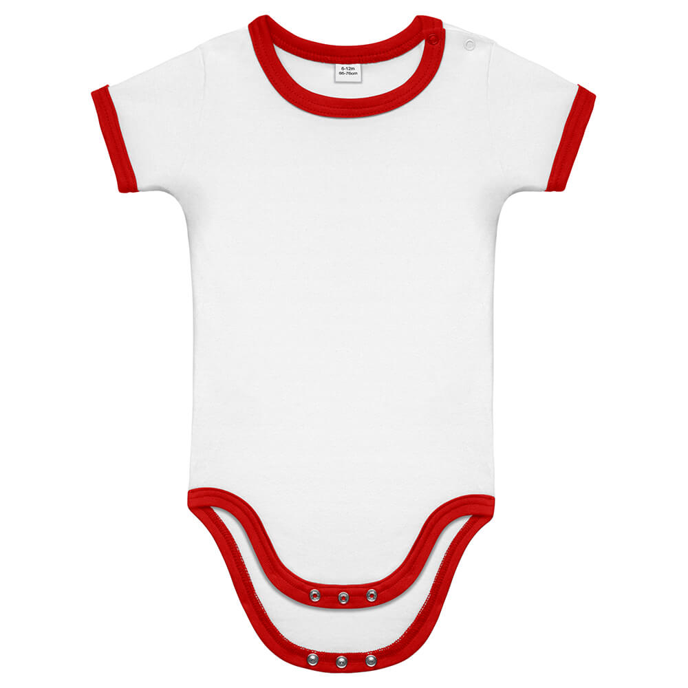 Baby Ringer Kurzarm-Body