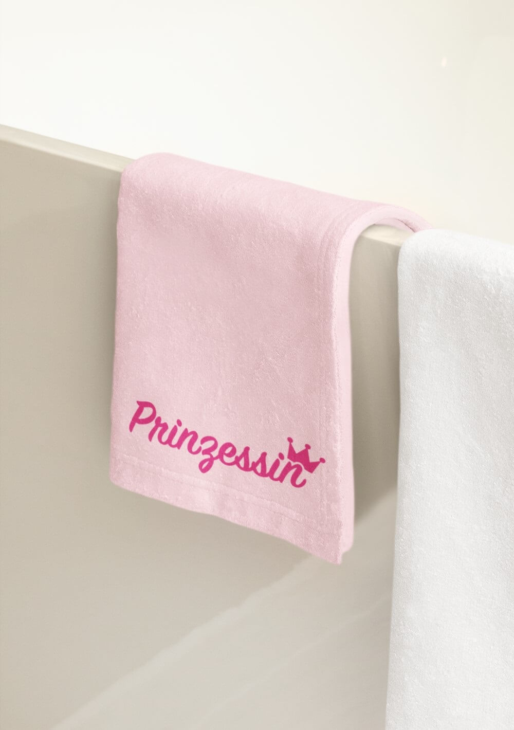 Handtuch für Kinder selbst gestaltet mit Aufdruck