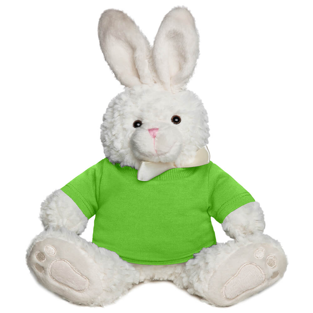 Stoffhase mit T-Shirt