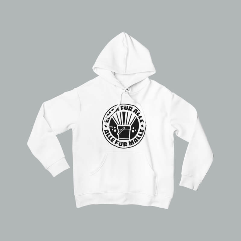 Bedruckter Hoodie für Männer