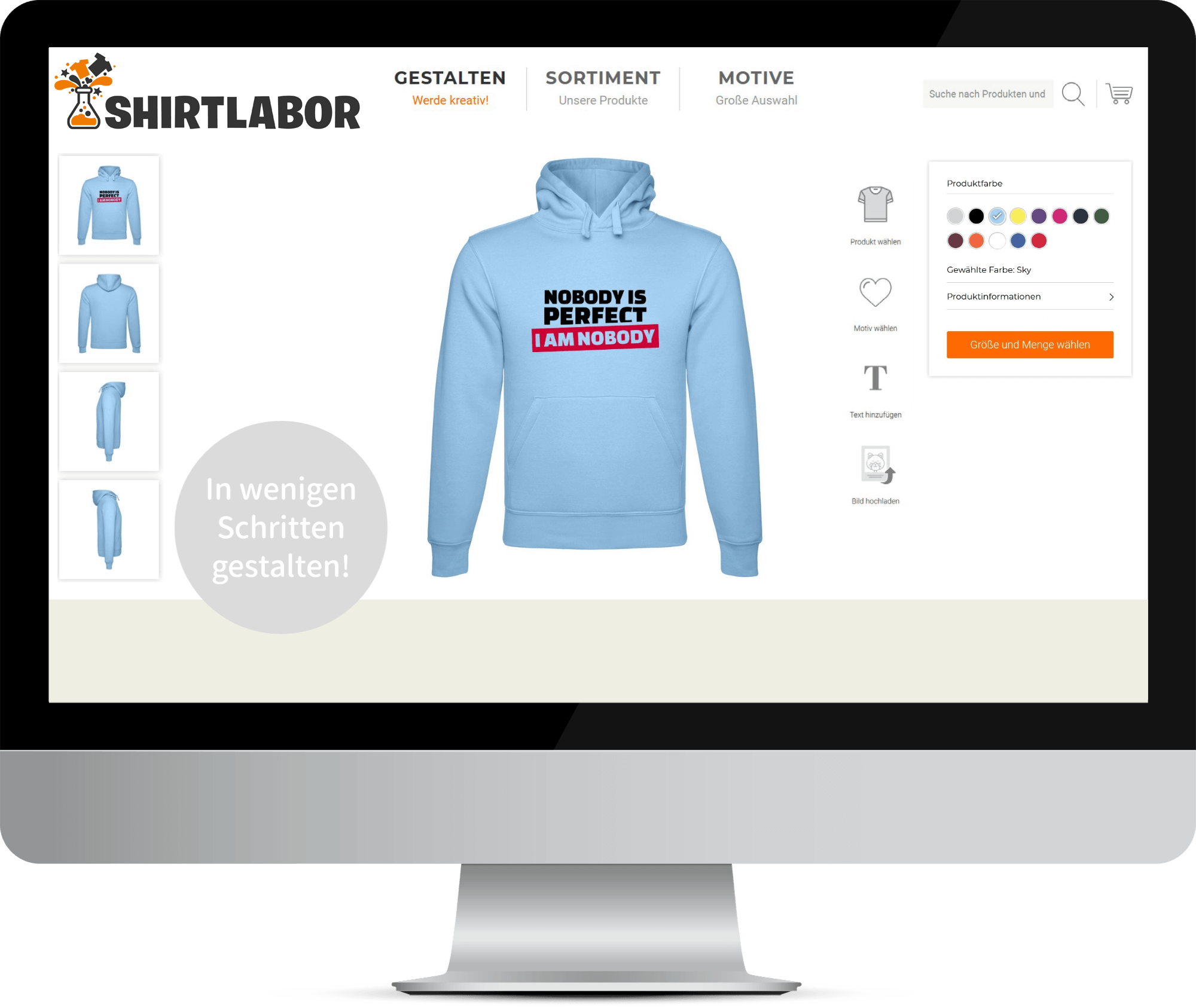 Jetzt Hoodie gestalten Wie kann man Hoodies selbst gestalten - Wähle Dein Hoodie zum Bedrucken