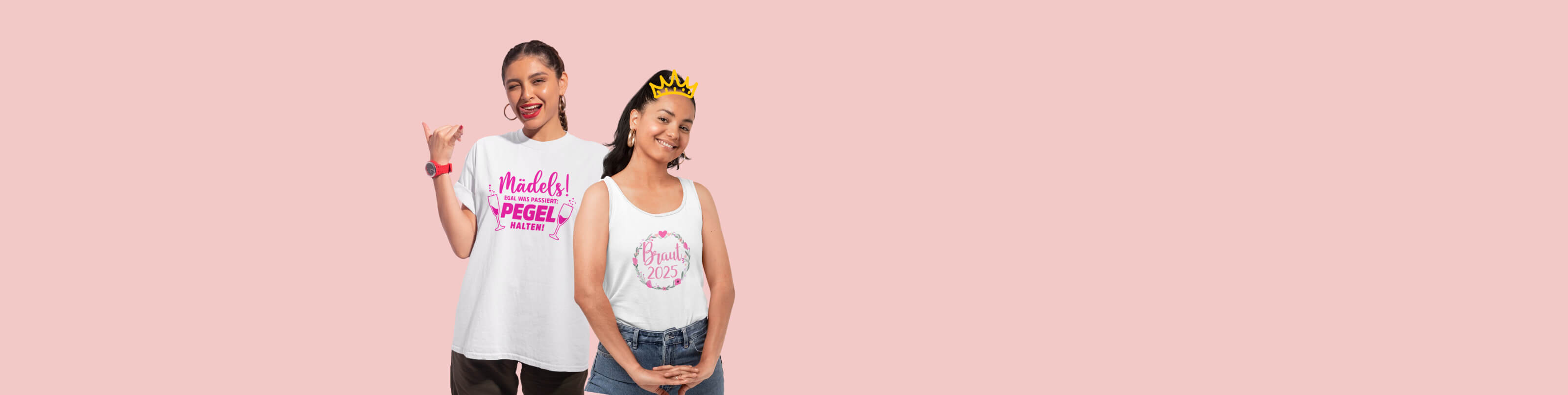 T-Shirts für JGA gestalten und bedrucken
