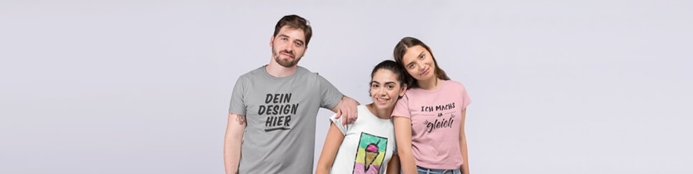 T-Shirts bedrucken mit Motiven und Sprüchen