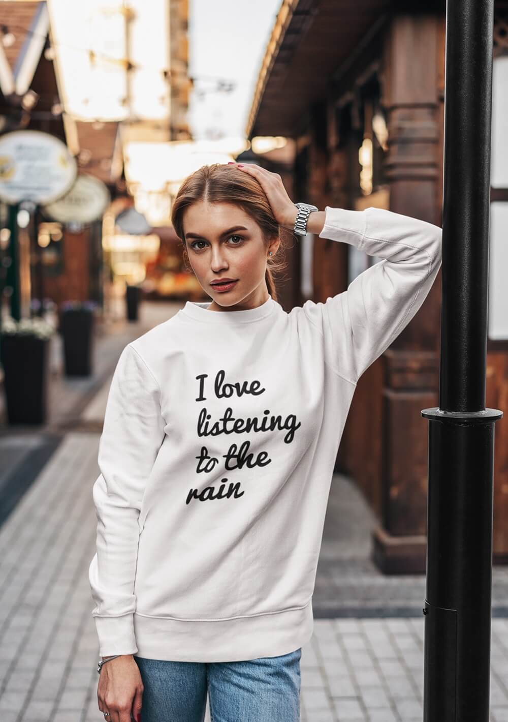 Bedruckte Sweatshirts für Frauen