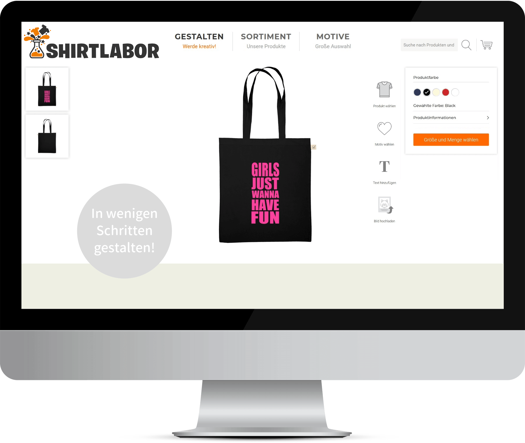 Jetzt Baumwolltasche gestalten Wie kann man Baumwolltaschen selbst gestalten - Wähle Deine Baumwolltasche zum Bedrucken