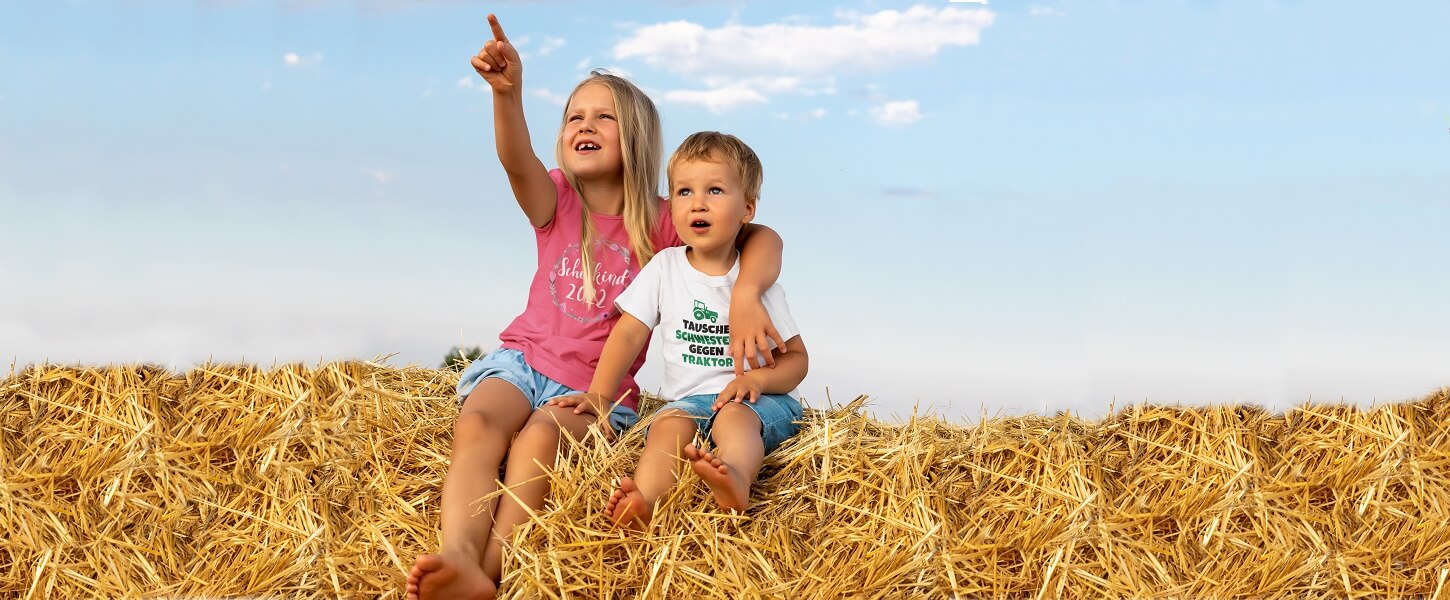 Kinder T-Shirts gestalten und bedrucken