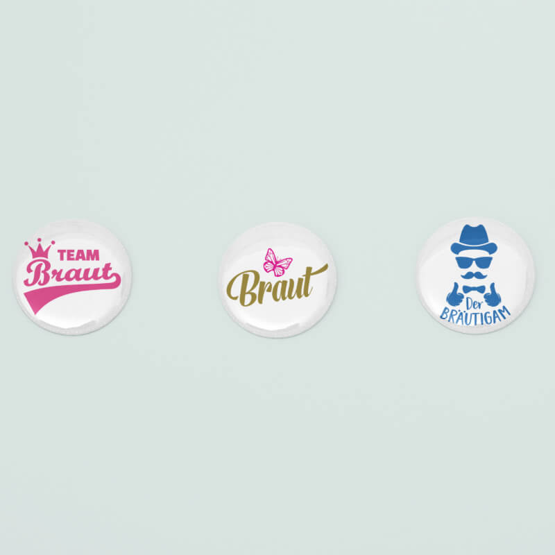 Buttons für JGA gestalten