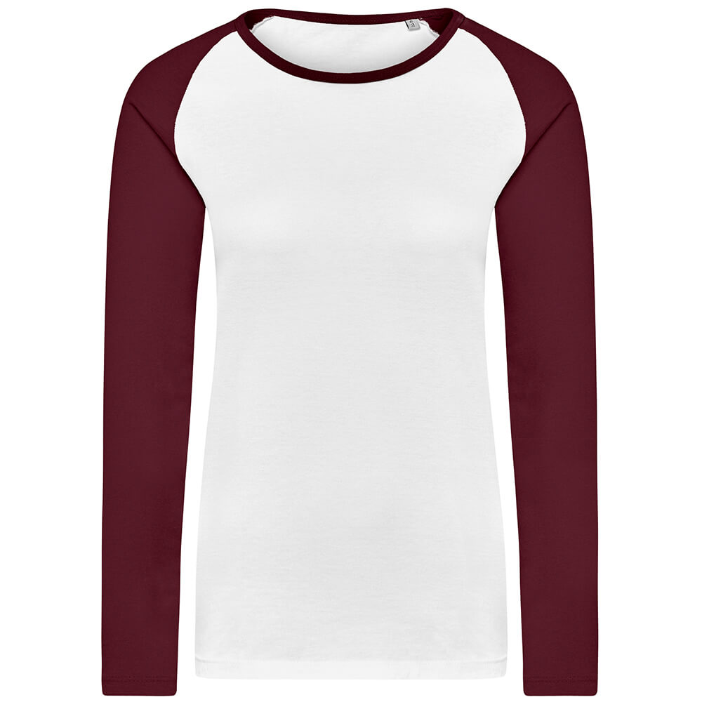Frauen Langarmshirt Milky