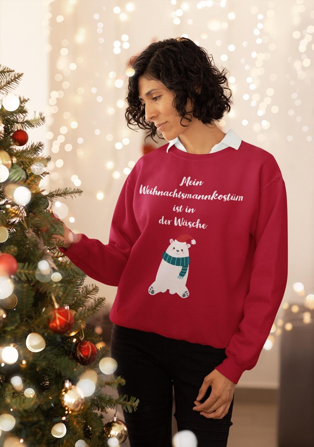 Pullover für Weihnachten bedrucken