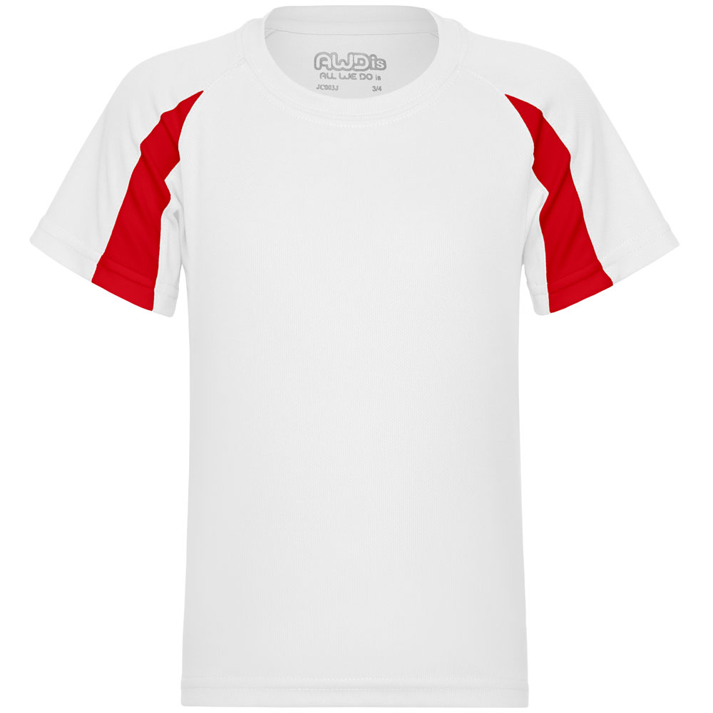 Kinder Kontrast Funktionsshirt - Cool Neoteric