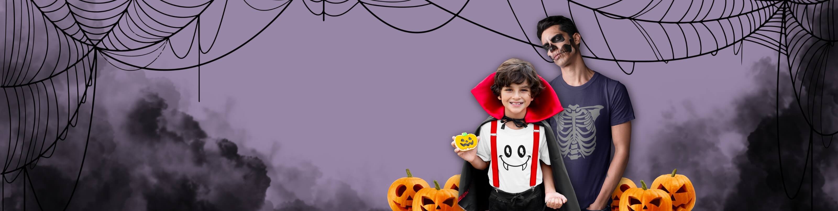 T-Shirts mit Halloween Motiven selbst gestalten