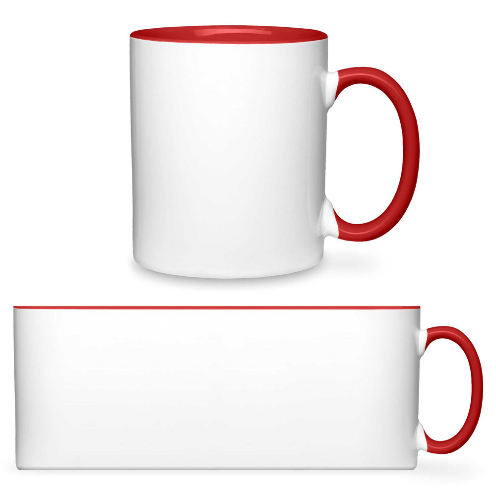Tasse 2-farbig "Two Tones & Handle"