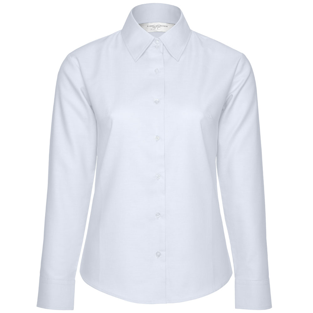 Frauen Oxford Langarmbluse Frauen Oxford Langarmbluse