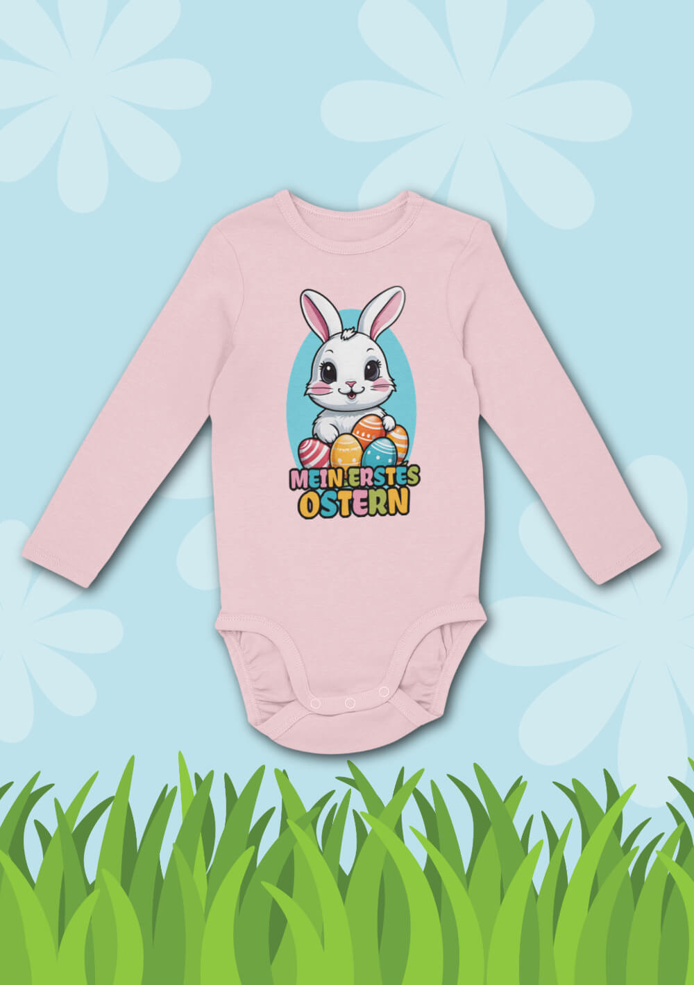 Baby Body für Ostern individuell gestalten