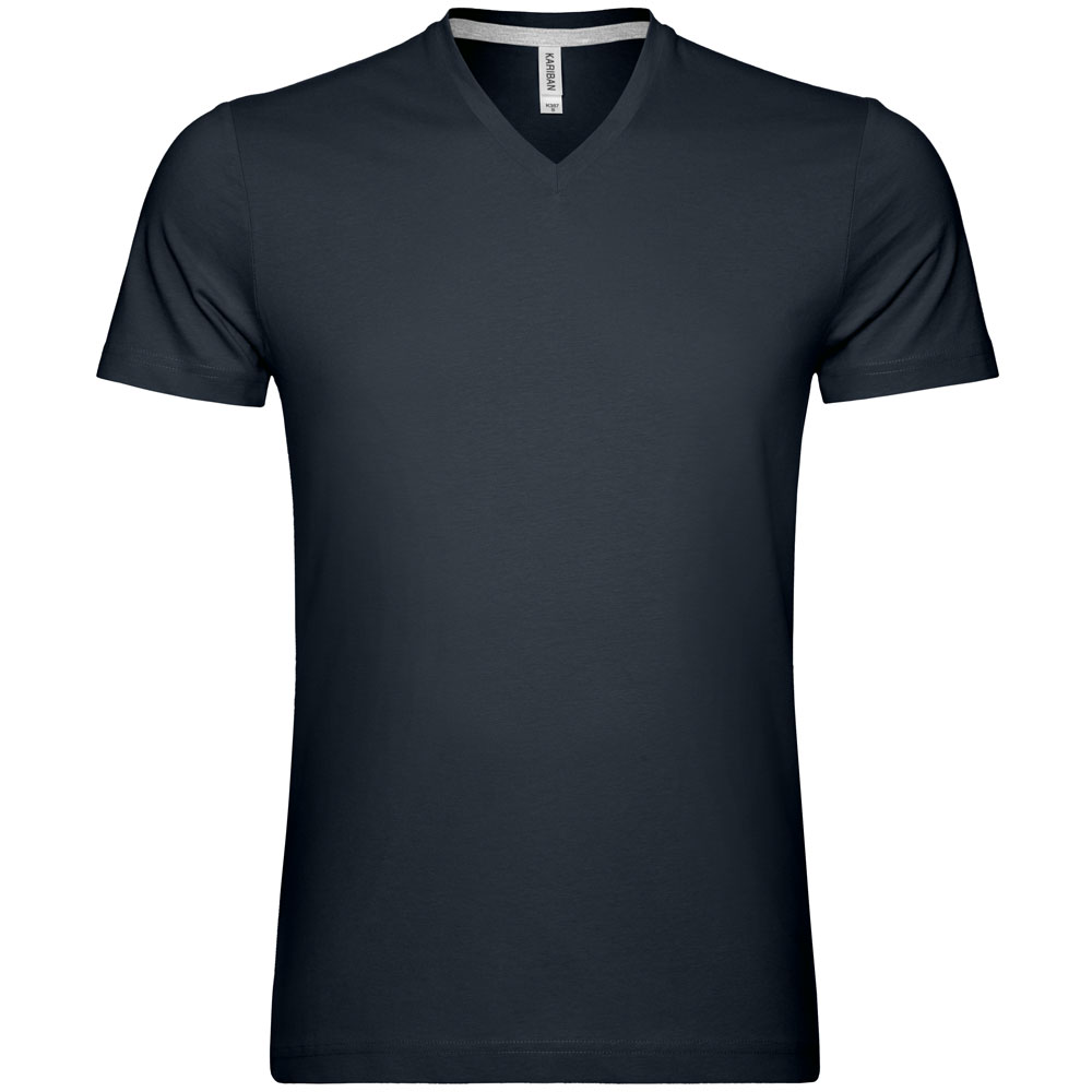 Männer T-Shirt mit V-Ausschnitt in Übergröße