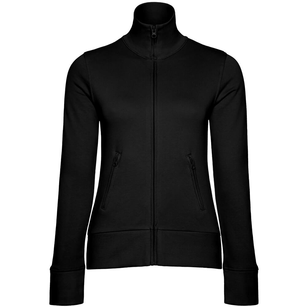 Frauen Sweatjacke Stand-Up Collar