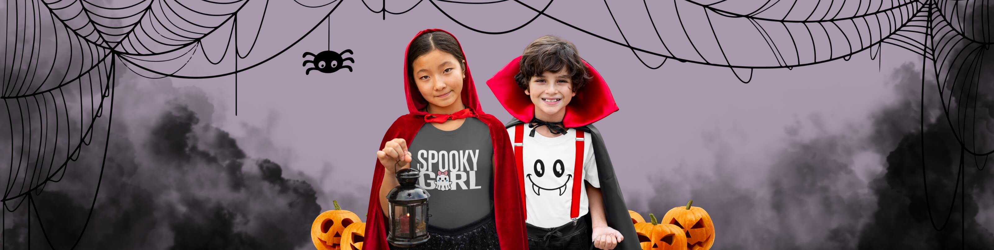 Halloween T-Shirts und und Accessoires gestalten