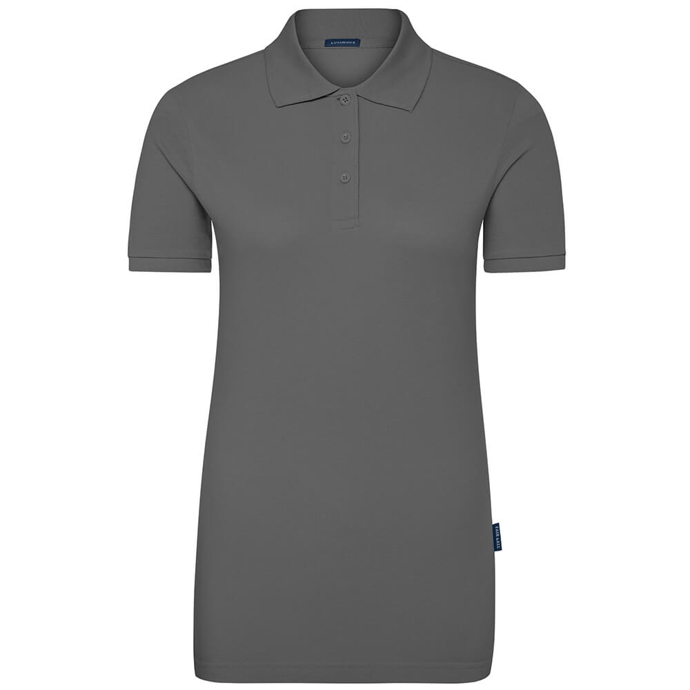 Frauen Stretch Poloshirt Luxury in Übergröße - Fair4All