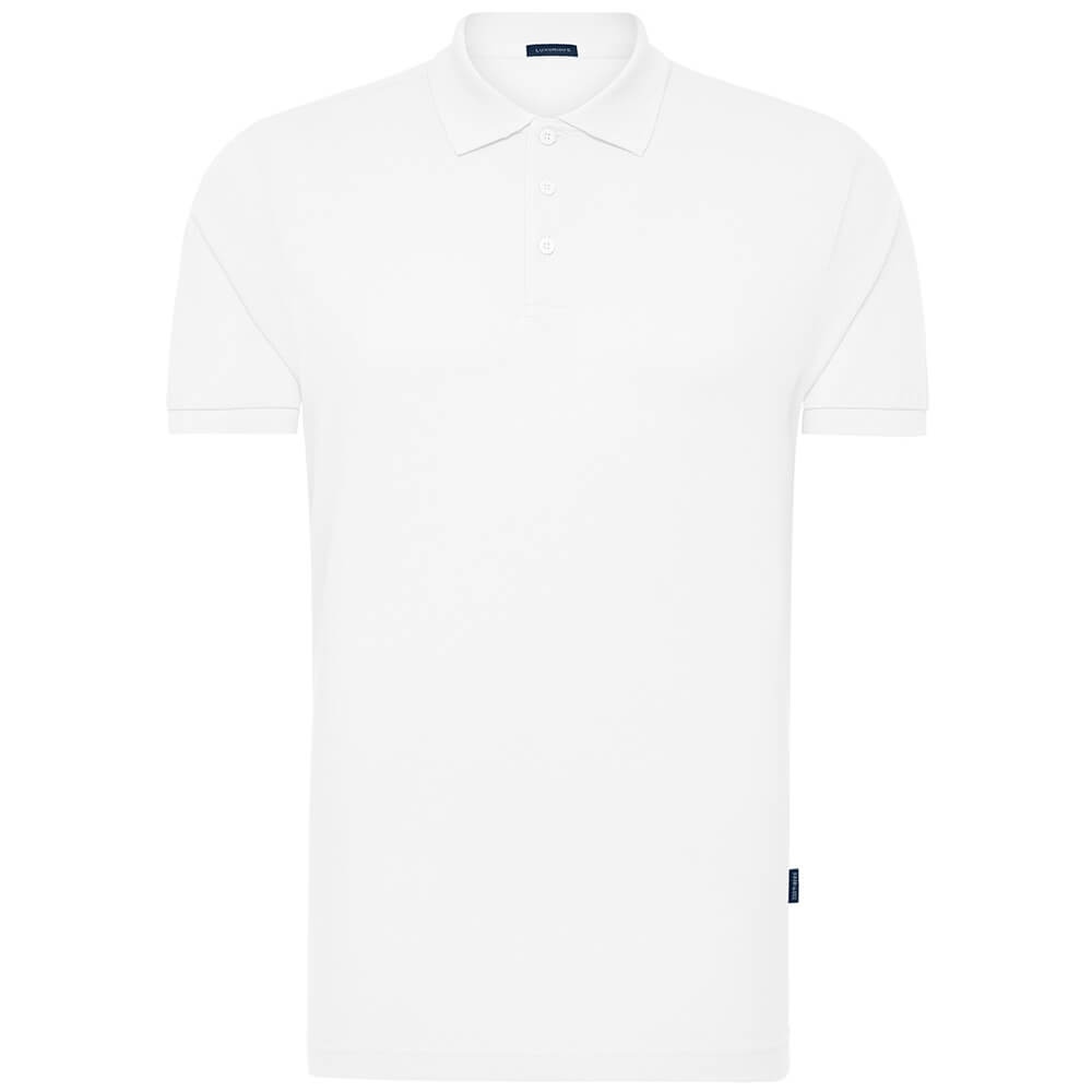 Männer Stretch Poloshirt Luxury in Übergröße - Fair4All