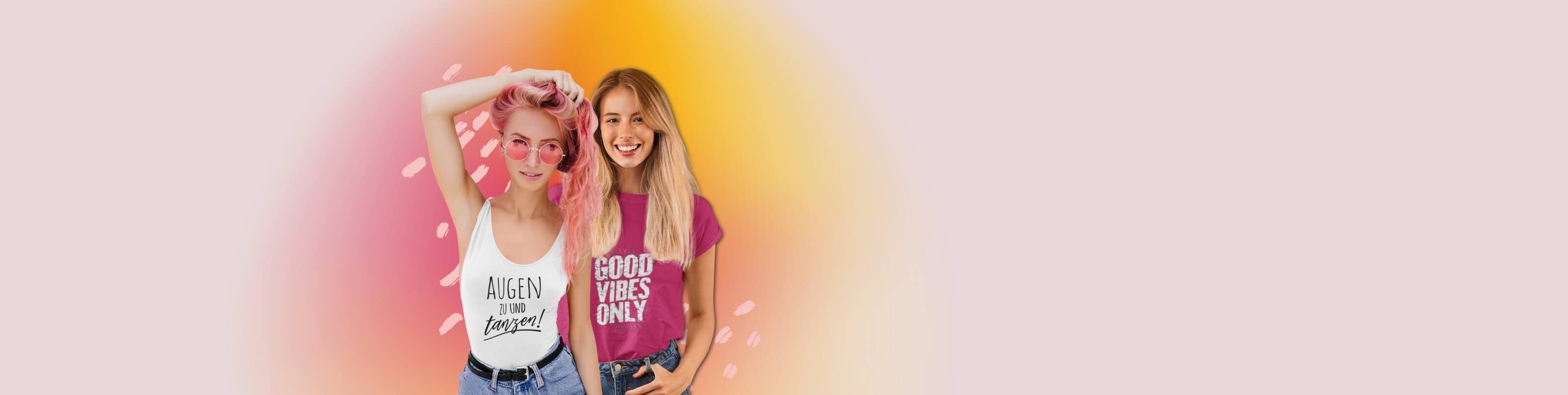 T-Shirts für Festivals gestalten und bedrucken