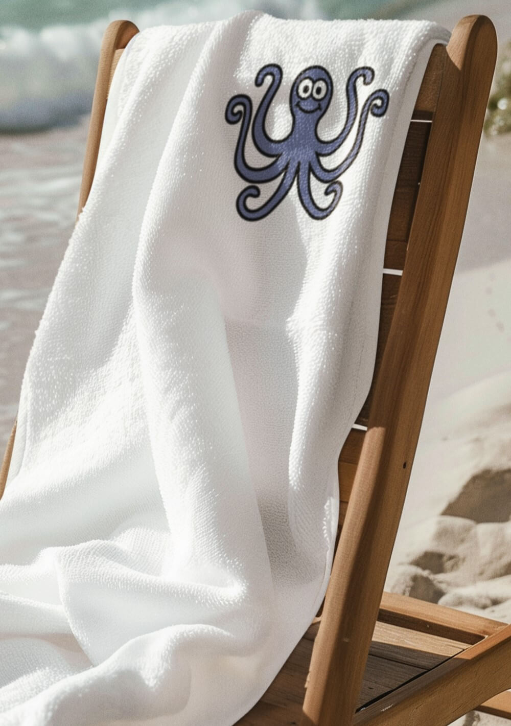 Handtuch mit aufgedrucktem Motiv