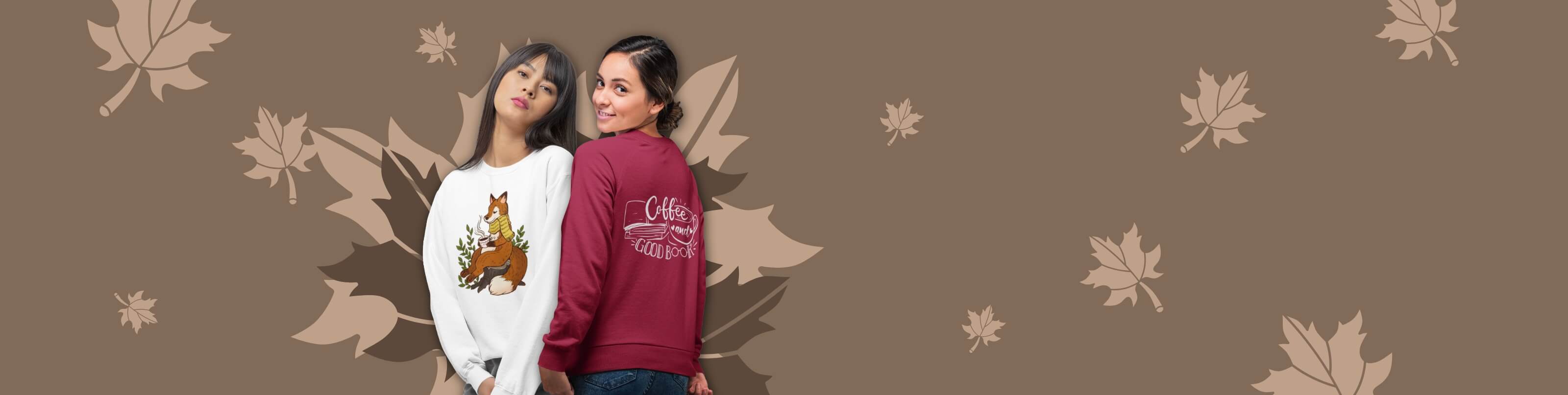 T-Shirts, Pullis und weitere Kleidung gestalten und bedrucken