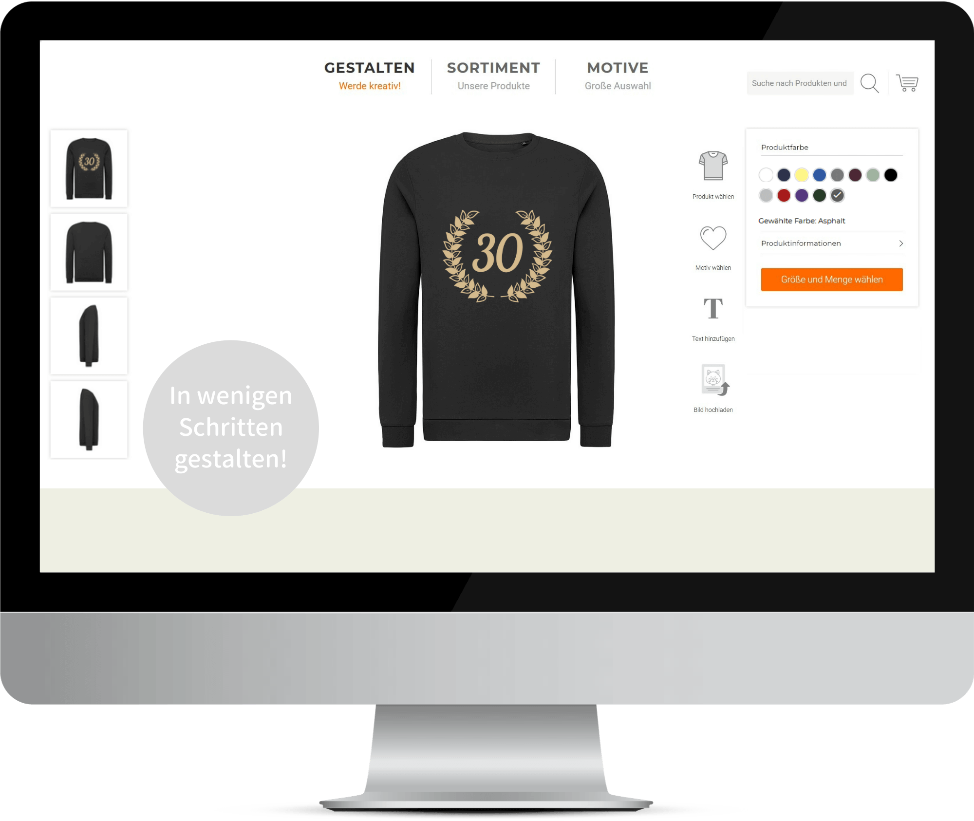 Wie kann man Artikel zum 30. Geburtstag selbst gestalten - Wähle Dein Geschenk zum 30. Geburtstag zum Bedrucken