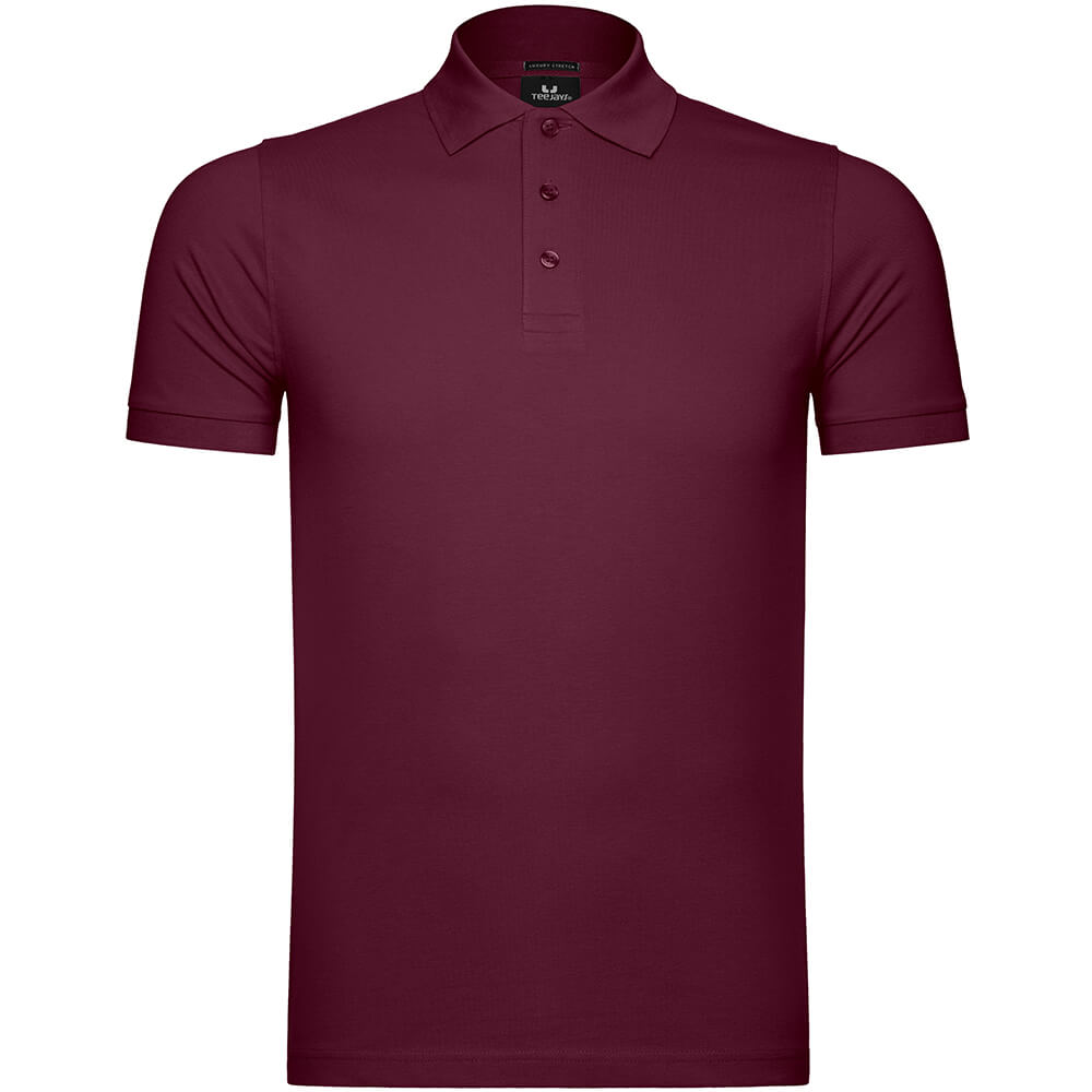 Männer Luxury Stretch Poloshirt Männer Luxury Stretch Poloshirt