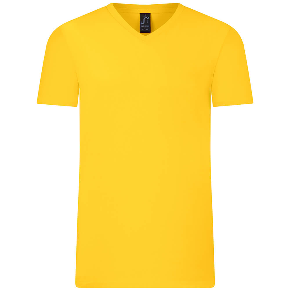 Männer V-Ausschnitt T-Shirt Victory