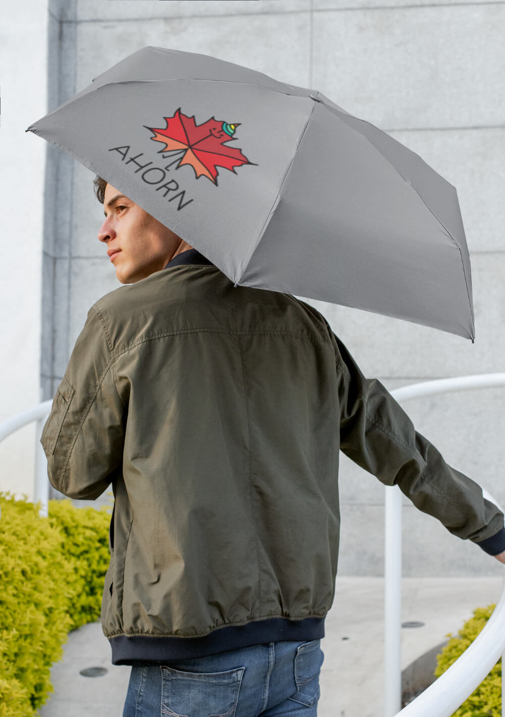 Regenschirm mit Motiv bedruckt