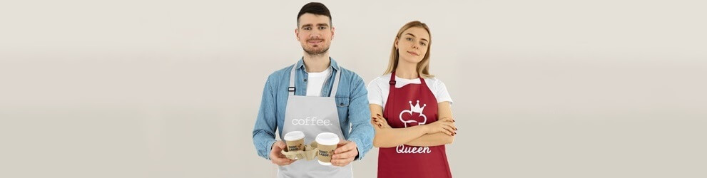 Gestalte Deine Schürze Schürze bedrucken mit Foto, Logo und Text