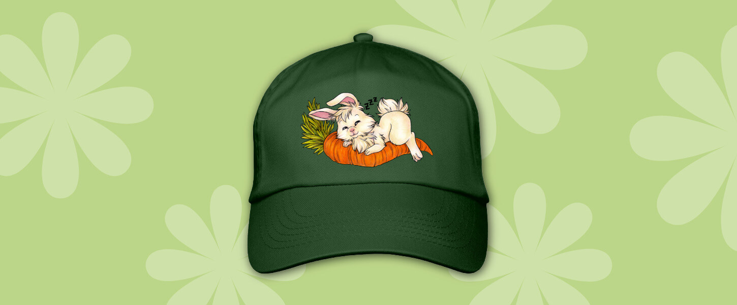 Individuelle Caps für Ostern gestalten