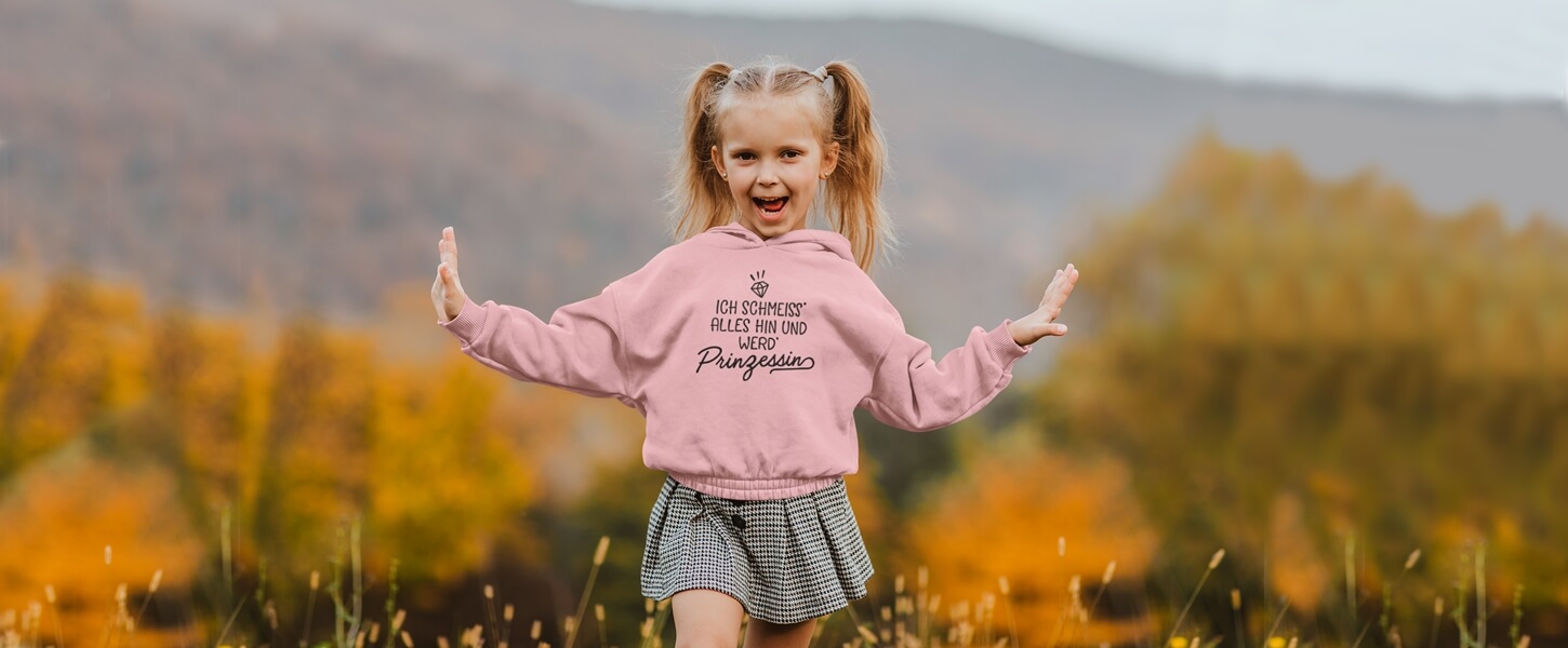 Kinder Hoodies bedrucken lassen