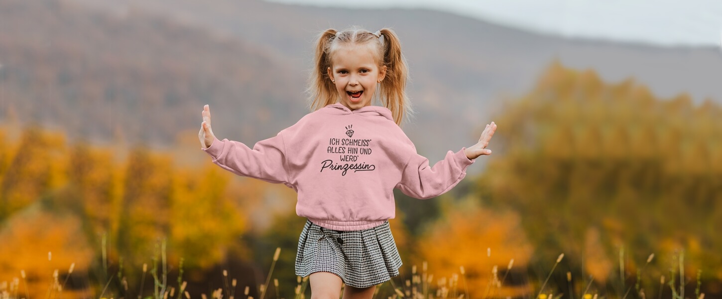 Kinder Hoodies bedrucken lassen