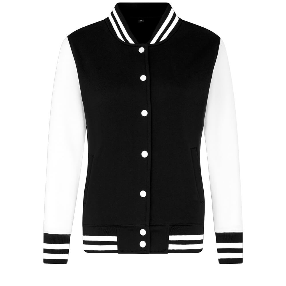 Frauen College-Sweatjacke