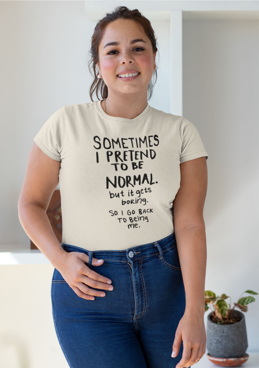 Übergrößen T-Shirts bedrucken Frauen