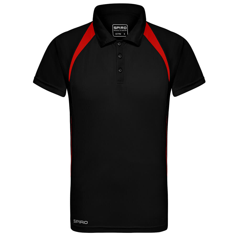 Männer Team Spirit Poloshirt in Übergröße