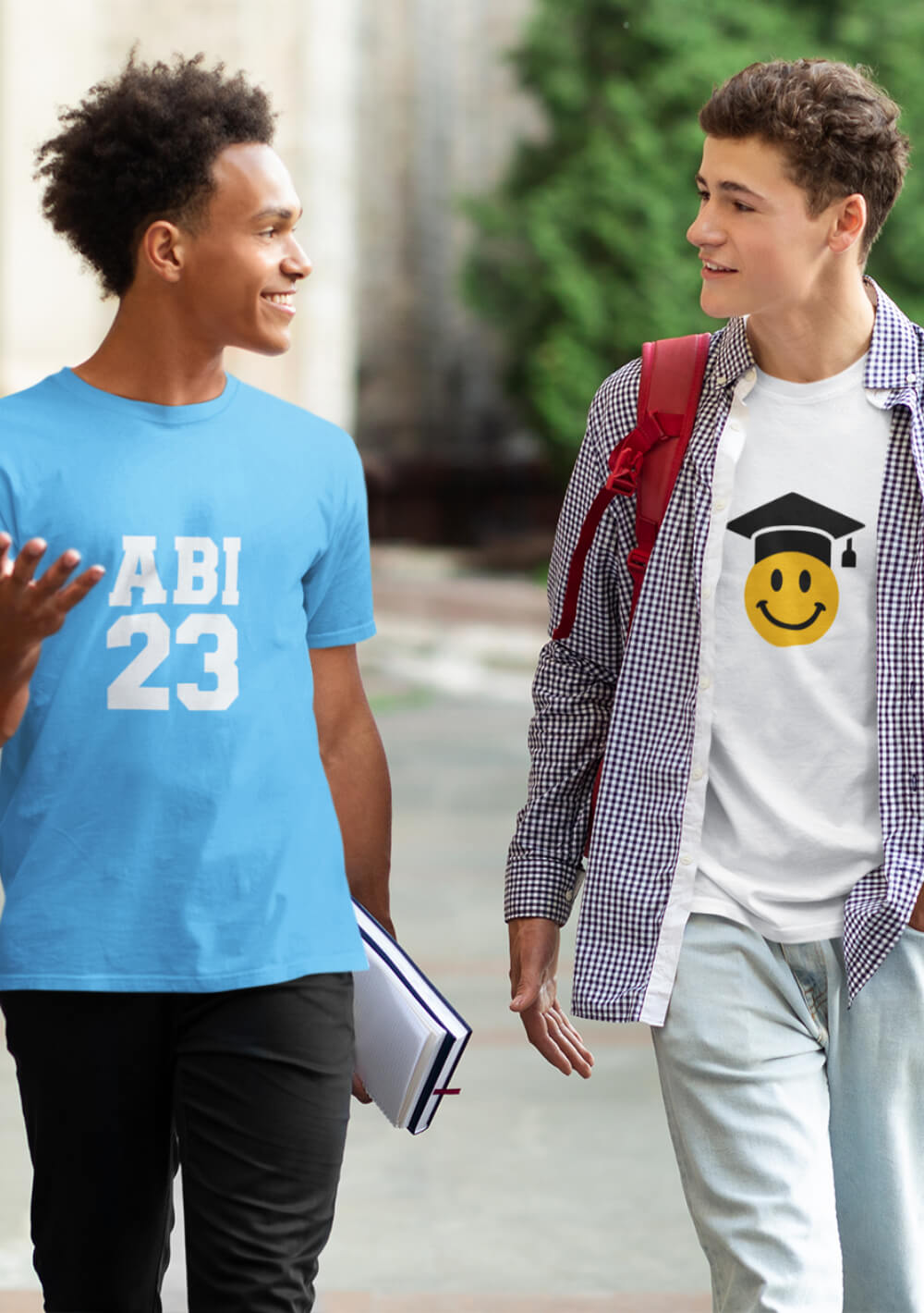 Abschluss T-Shirts gestalten und bedrucken