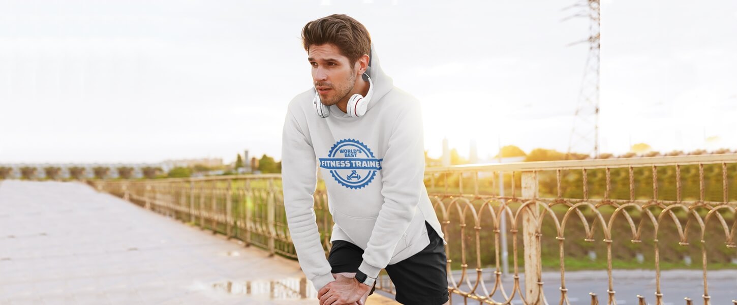 Sportliche Hoodies und Pullover gestalten