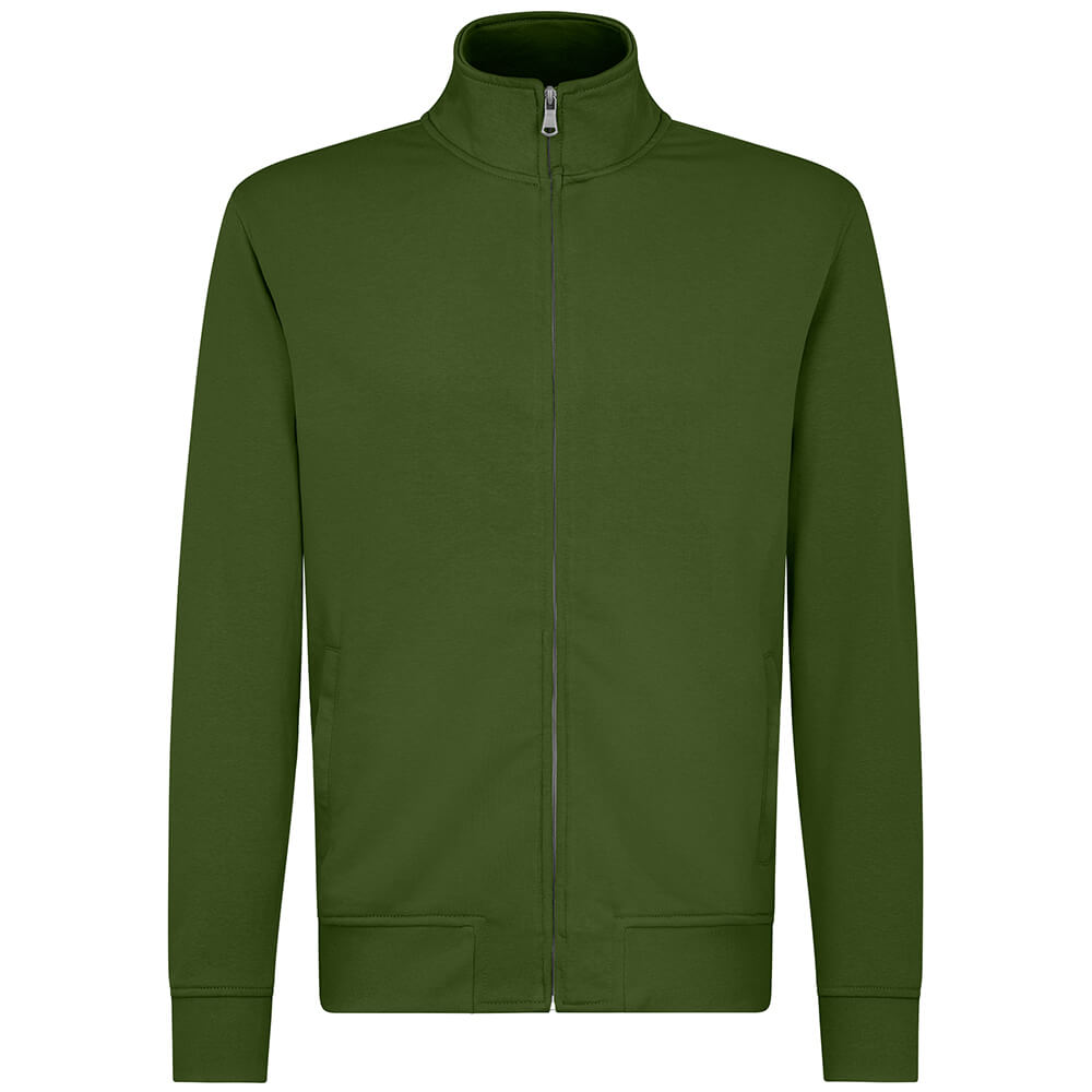 Männer Premium Sweatjacke French Terry 70/30 Mischgewebe in Übergröße