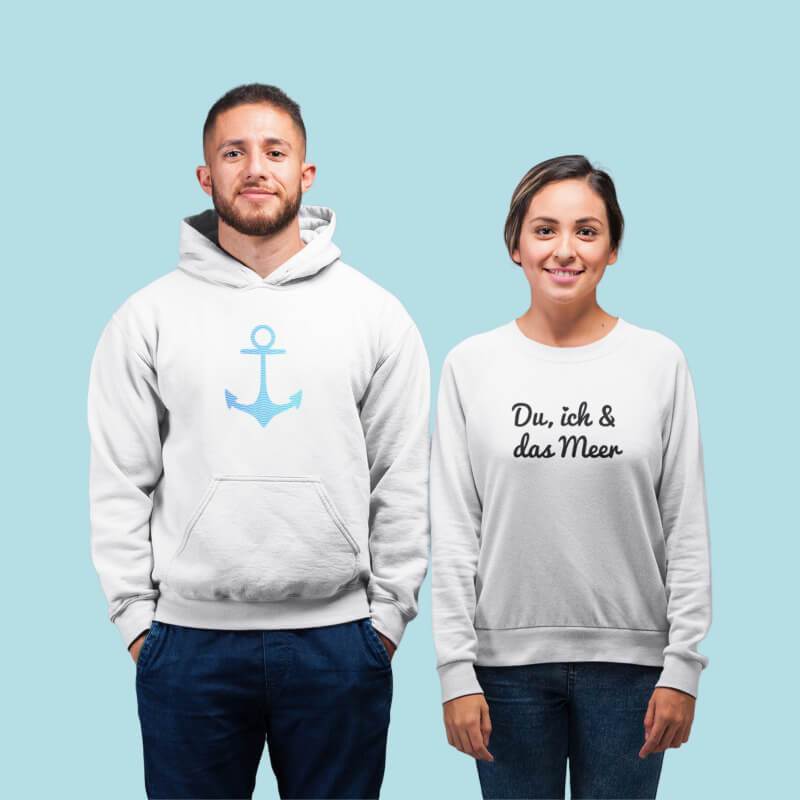 Individuell bedruckte Hoodies