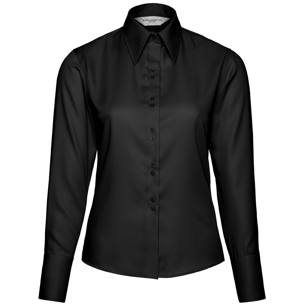 Frauen Langarmbluse - Absolut bügelfrei Frauen Langarmbluse - Absolut bügelfrei